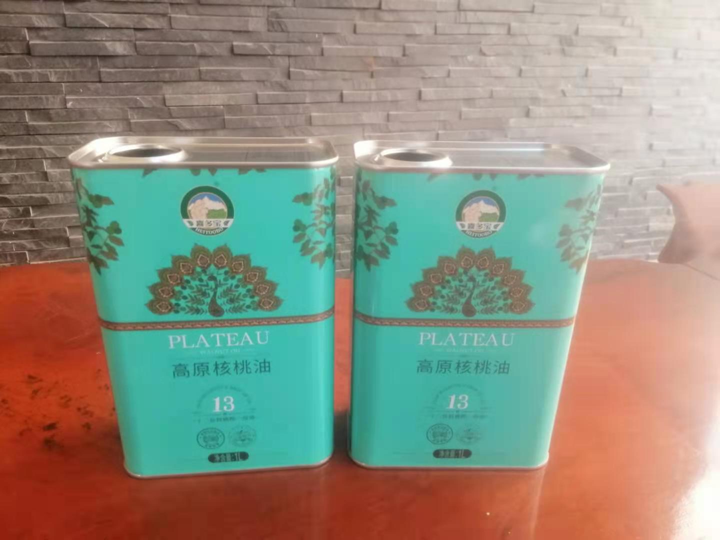 云南哪里做核桃油鐵罐包裝好？云南馬口鐵核桃油桶