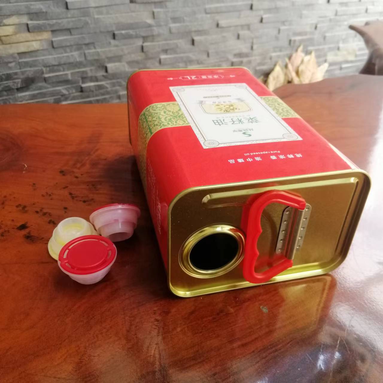 方形菜籽油鐵桶 菜籽油用什么鐵罐包裝好？